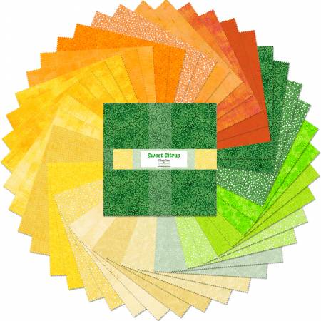Wilmington - Sweet Citrus - 10" Squares/40ct - 512-147-512