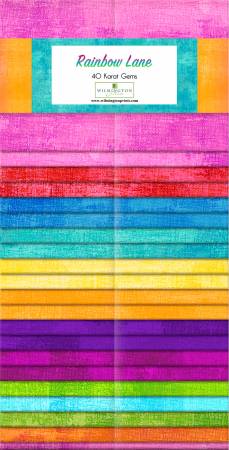 Wilmington - Dry Brush-Tonal Blender/RAINBOW LANE - 40 - 2.5" Karat Gems - 842-114-842