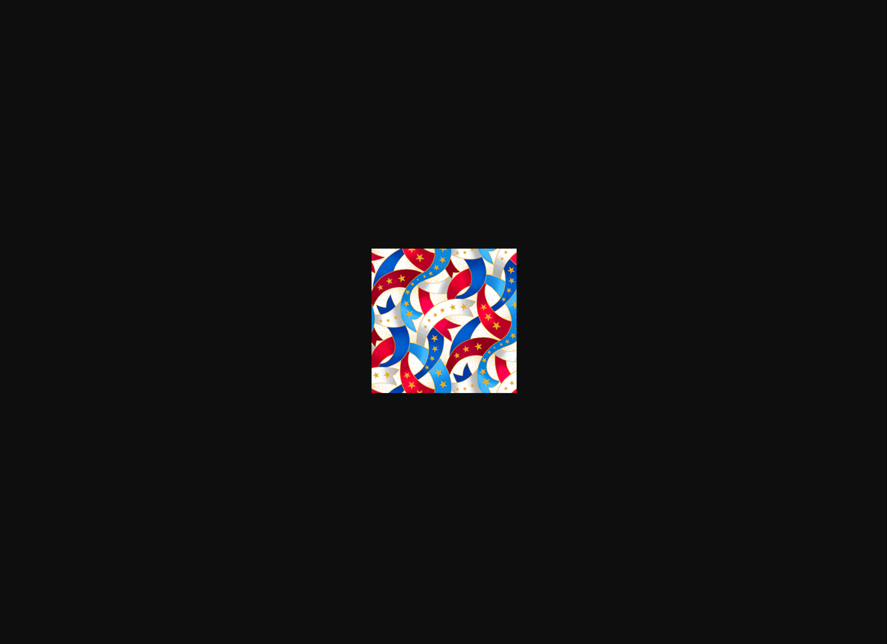 QT Fabrics Proud & True Patriotic Banners in Cream Fabric