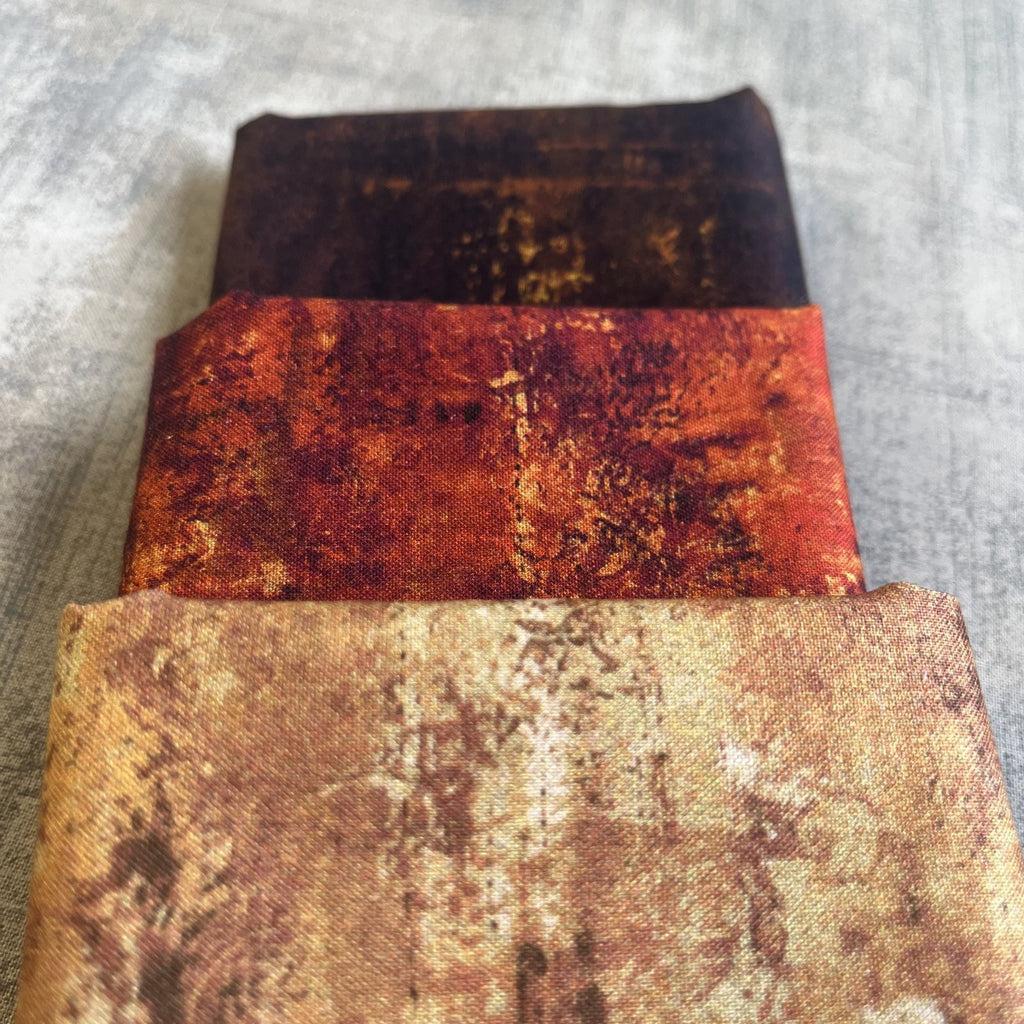 Southwest Buffalo/Bison Quilt Kit – Adobo by Villa Rosa Designs – Rustic Western Fabric Kit – Brown Tan Cream Quilt Kit