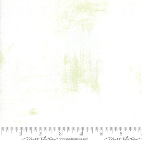 Moda Grunge Snow White Fabric – White Blender by BasicGrey