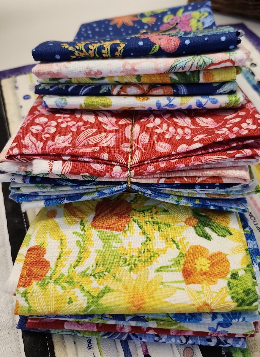 Moda - Wild Blossoms-Robin Pickens/5ct FQ Bundle - 790289