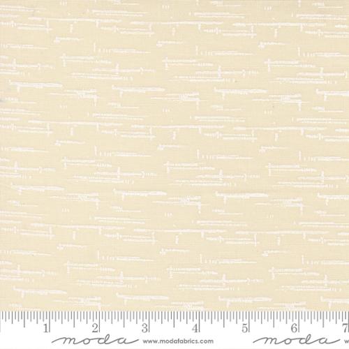 Moda Windfall Eggshell White Fabric – White-on-White Stripe Blender by Fancy That Design House