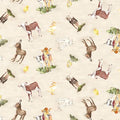 Clothworks - FARM LIFE - Light Khaki/Baby Animals - Y3942-11