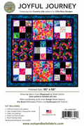 Joyful Journey Quilt Kit | Country Life Pattern by Villa Rosa Designs | Finished Size 55" x 55"