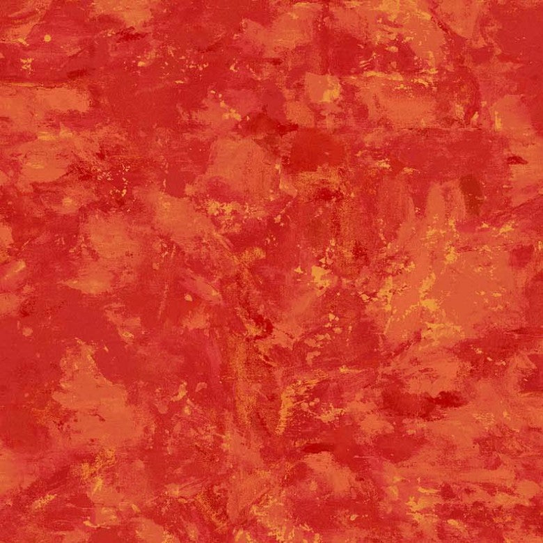 Michael Miller Fabrics Patina Clementine Fabric – Orange Textured Blender