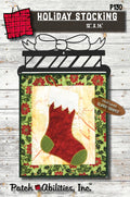 Holiday Stocking by Julie Wurzer - Wall Hanging Pattern – 12"x14" for Patch Abilities