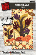 Autumn Oak by Julie Wurzer - Wall Hanging Pattern – 6"x12" for Patch Abilities