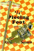 1/4in Piecing Foot With Guide Low Shank - Euro Notions - FT024-L - SALE
