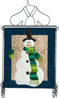 Cozy Snowman  by Julie Wurzer - Wall Hanging Pattern – 12"x14" for Patch Abilities