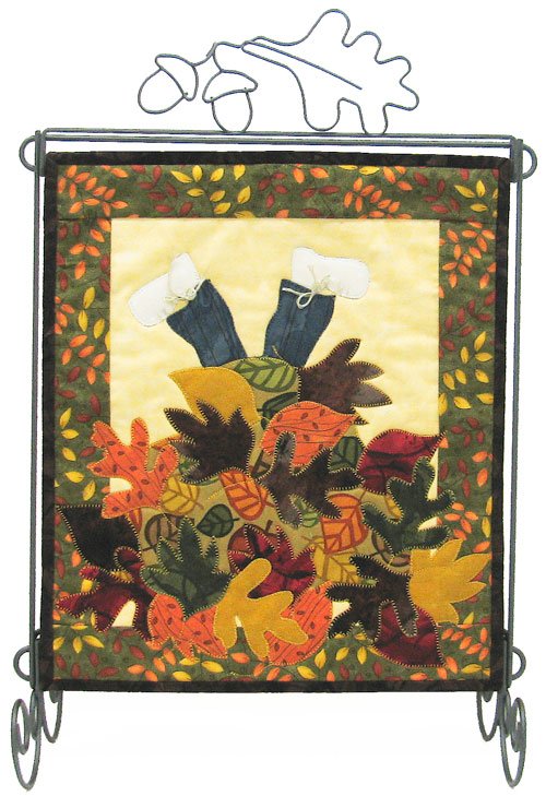 Dive Into Fall by Julie Wurzer - Wall Hanging Pattern – 12"x14" for Patch Abilities