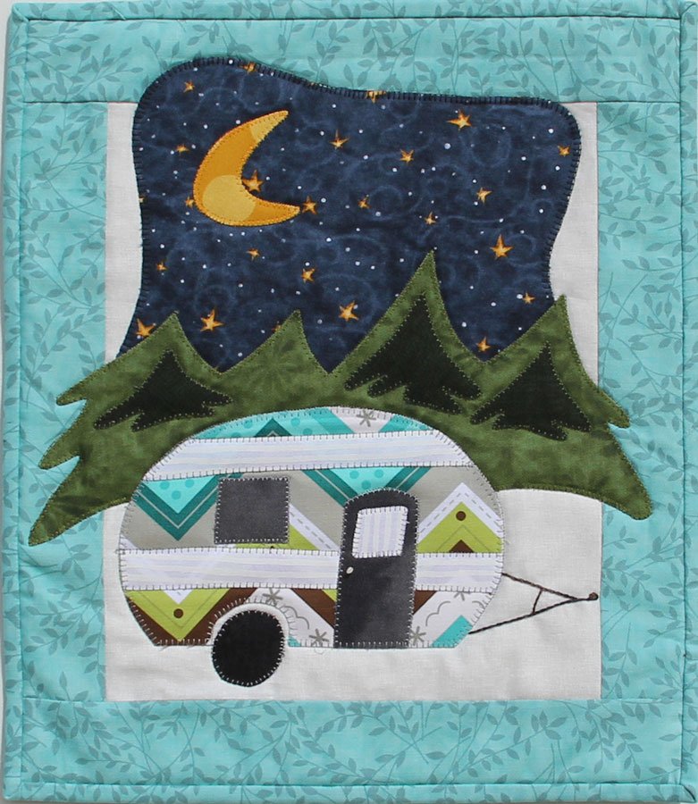 Little Camper by Julie Wurzer - Wall Hanging Pattern – 12"x14" for Patch Abilities